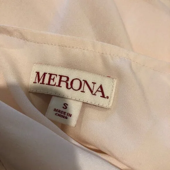 Women’s Blouse Lightweight Pale Pink Small - Picture 5 of 5